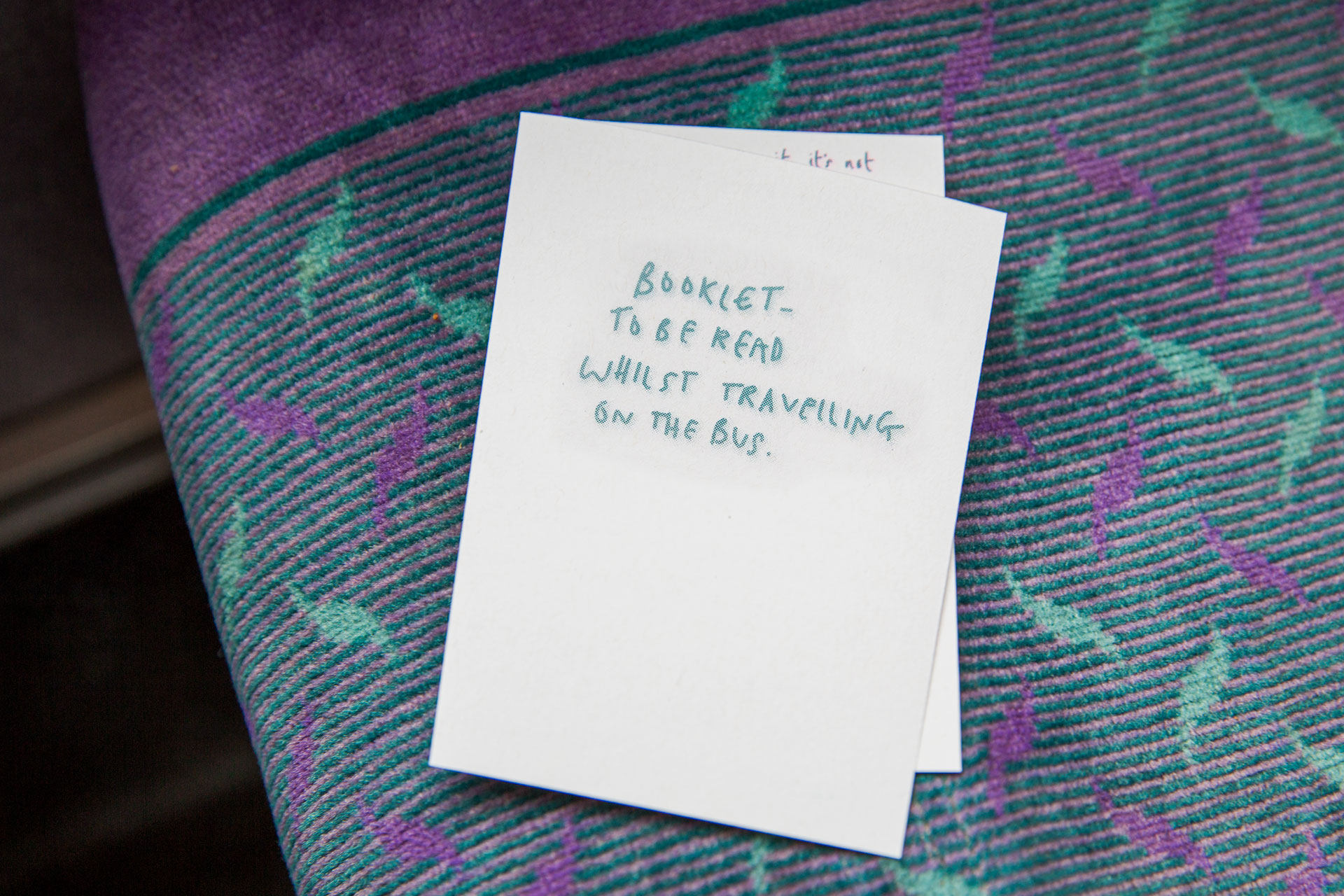 Booklet, 2019