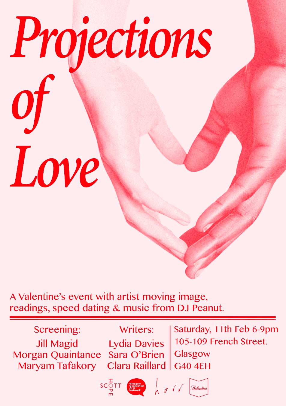 Projections of Love, French St, Poster, 2023