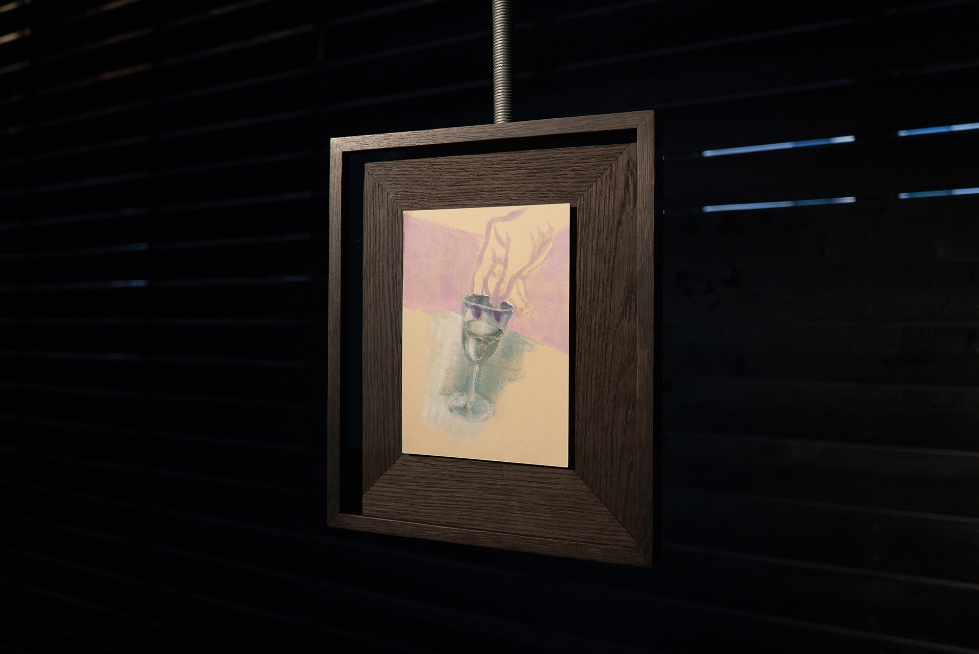 The glass under the thumb, 2024